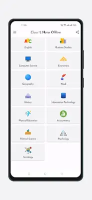 Class 12 Notes Offline android App screenshot 6